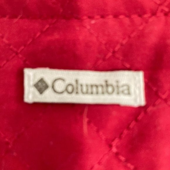 Columbia Womens Vest Size XL Quilted Fleece Sleeveless Full Zip Hiking Outdoor - Picture 7 of 9